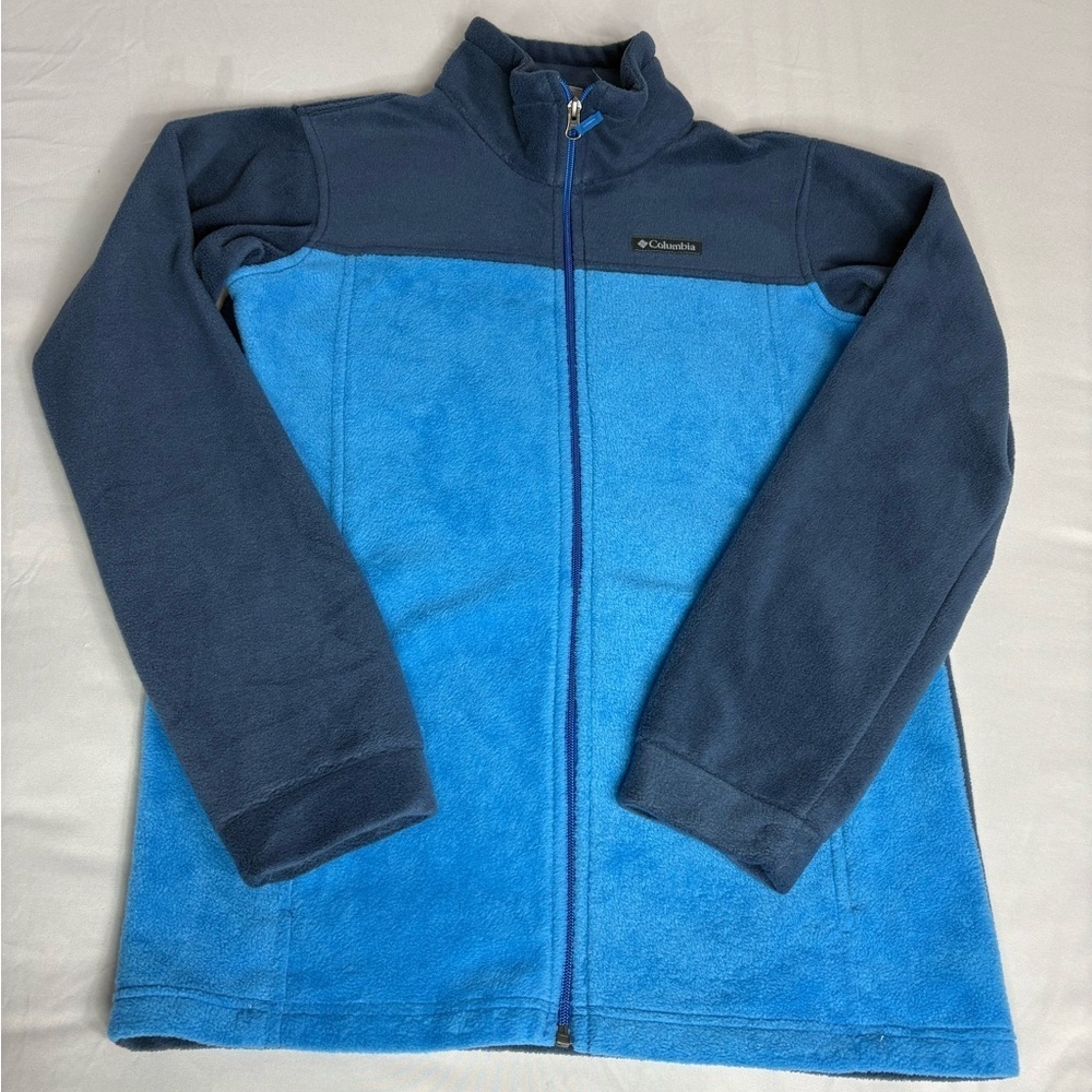 Columbia Kids Blue Fleece Jacket - Picture 2 of 6
